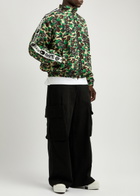 Saint Mxxxxxx X A Bathing Ape Printed Nylon Track Jacket Multicoloured 1