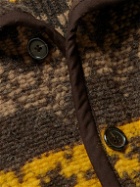 Universal Works - Fair Isle Wool-Blend Jacket - Brown