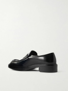 SAINT LAURENT - Harvey Leather Penny Loafers - Black