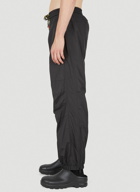 Multicord Shell Track Pants in Black