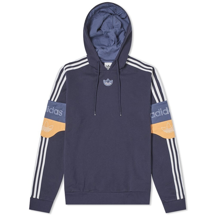 Photo: Adidas Retro Football Popover Hoody