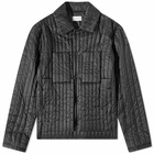 Craig Green Men's Quilted Worker Jacket in Black