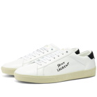 Saint Laurent SL06 Court Leather Signature Sneaker