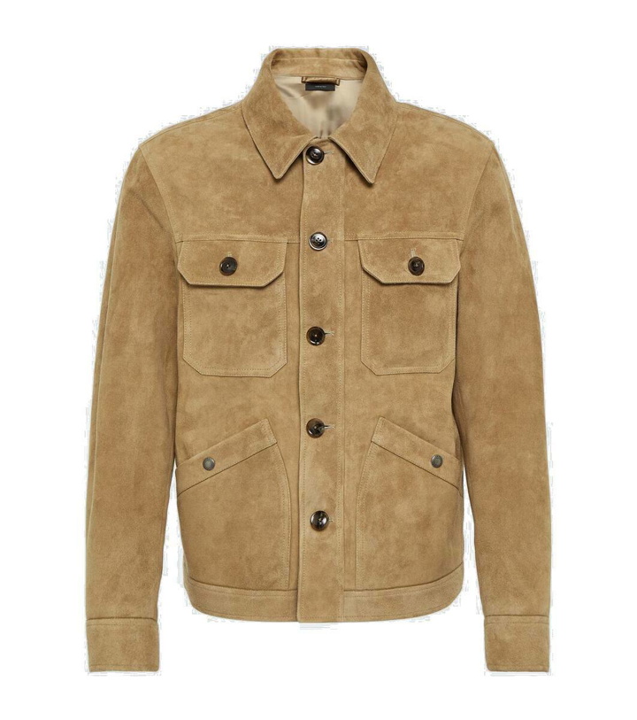 Photo: Tom Ford Suede field jacket