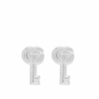 Gucci Women's GG Marmont Key Earrings in Silver
