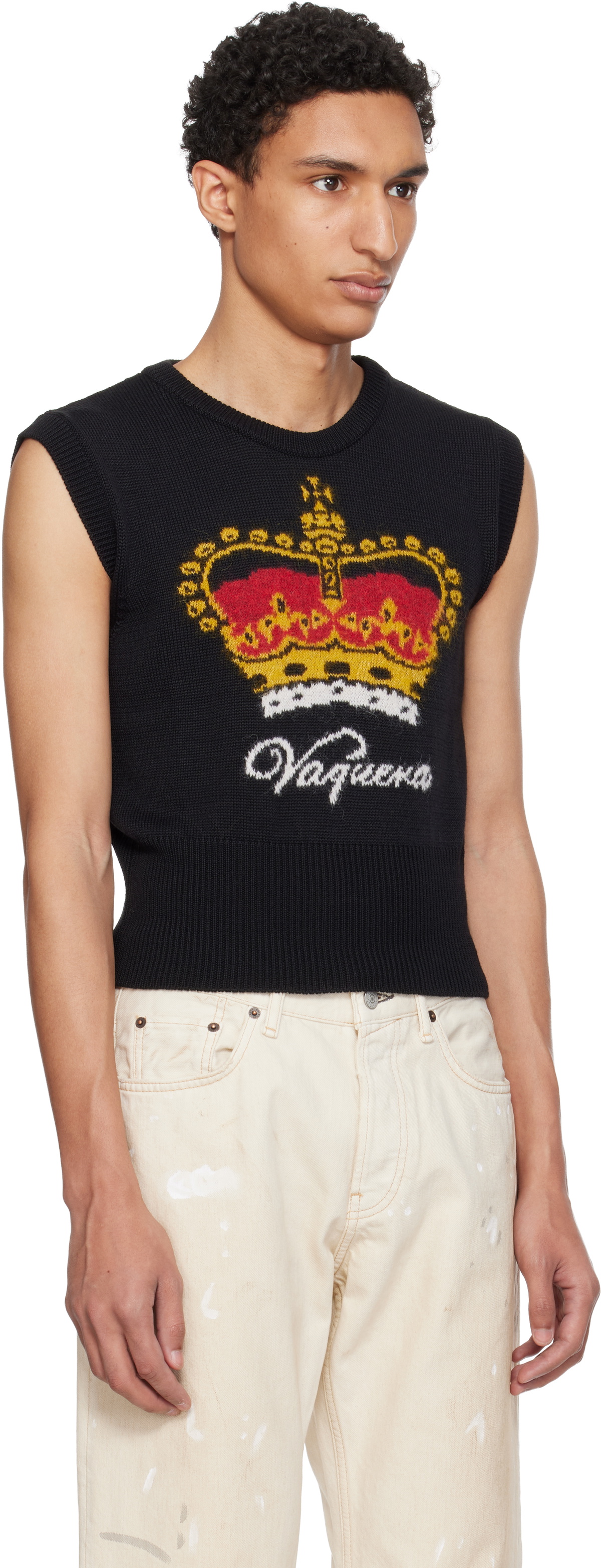 VAQUERA Black Crown Vest