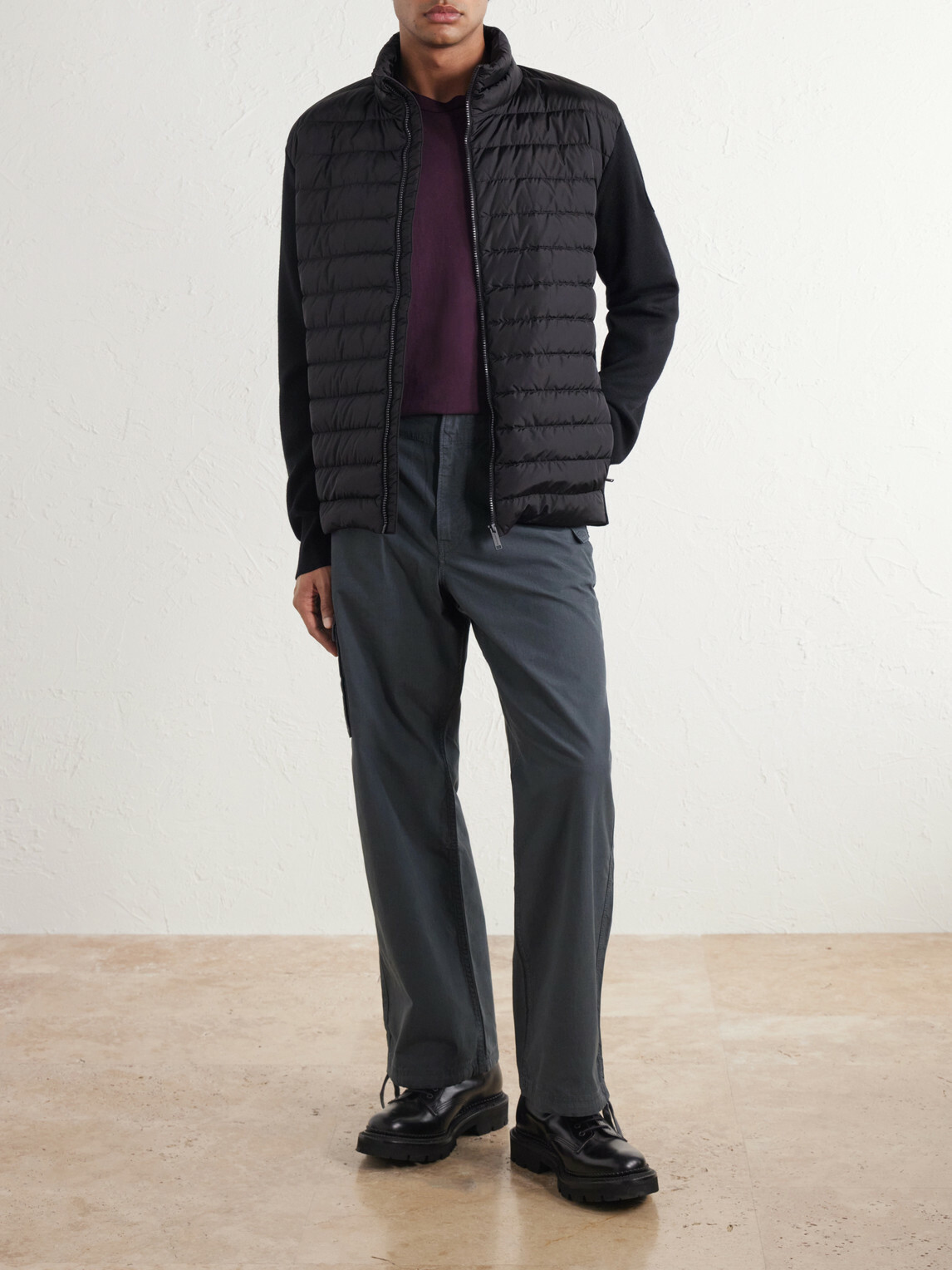 Canada Goose - HyBridge® Flavio Wool and Shell Down Jacket - Black