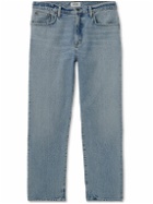 AGOLDE - Curtis Slim-Fit Straight-Leg Distressed Jeans - Blue
