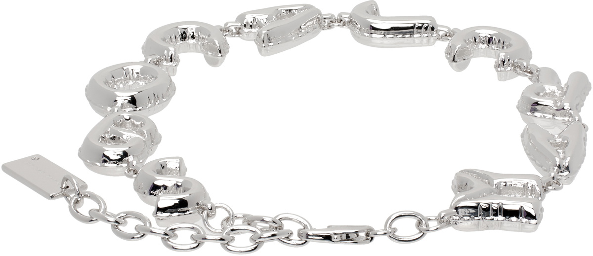 Marc Jacobs Silver 'The Marc Jacobs Balloon' Bracelet