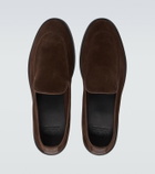 George Cleverley Cornwall suede loafers