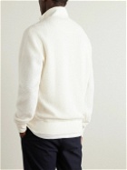 Orlebar Brown - Isar Half-Zip Fleece Sweatshirt - White
