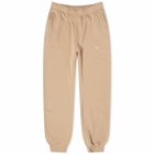 Nike x NOCTA Cardinal Stock Fleece Pant in Hemp/Sanddrift