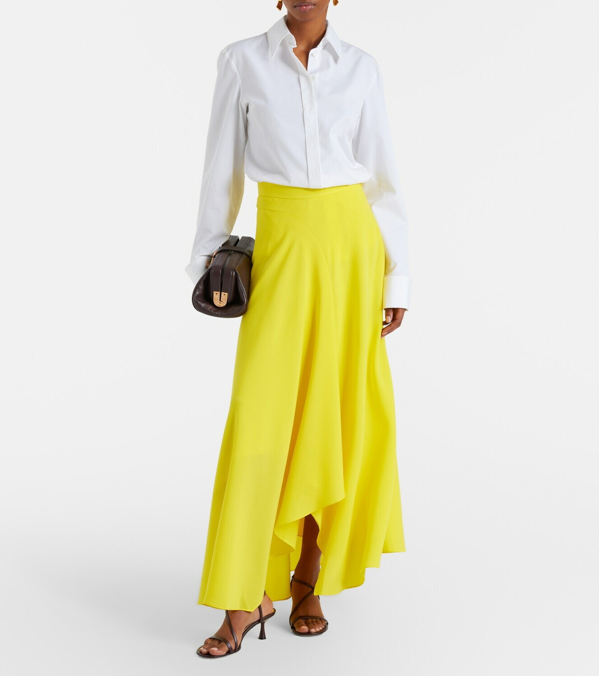 Roksanda Asha crêpe maxi skirt