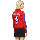 Marcelo Burlon County of Milan Red NBA Edition Track Jacket