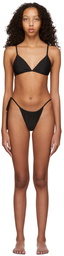 SIR. Black Hendry Triangle Bikini