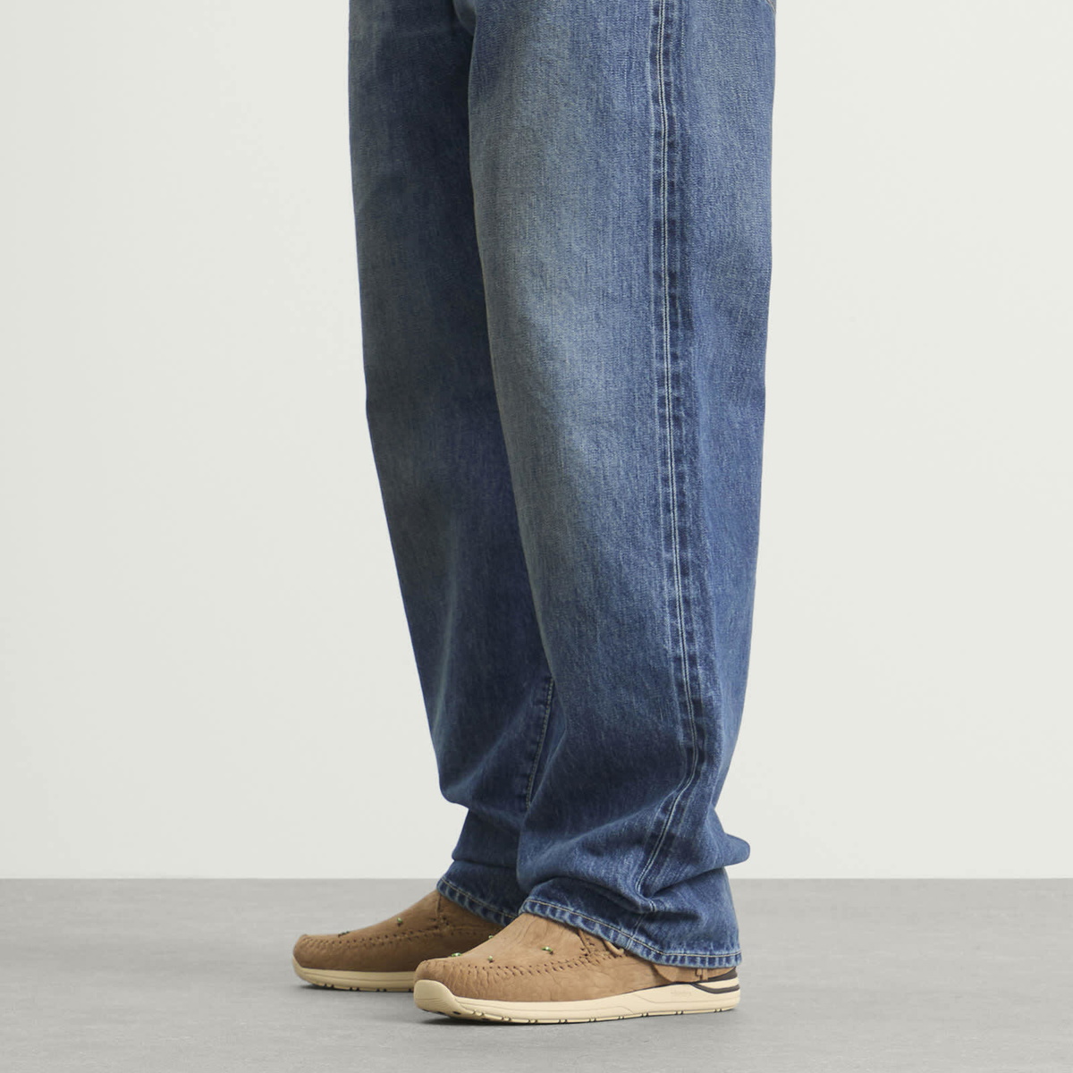 Visvim Men's Folk Boot in Sand