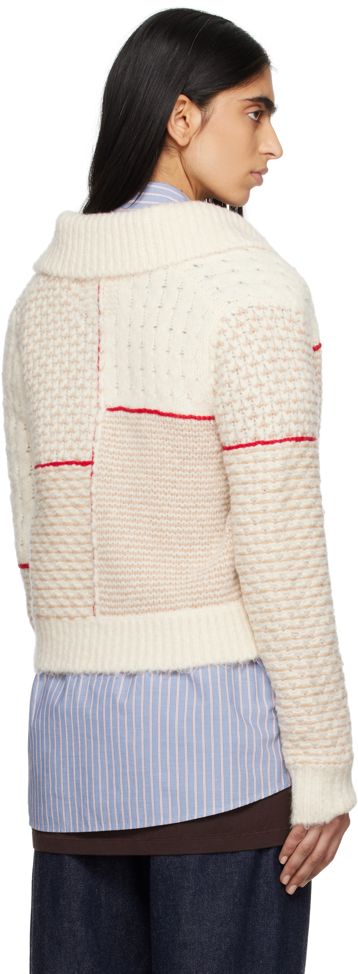 Guest in Residence Off-White Cloud Frankie Jacket