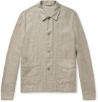 Our Legacy - Slub Herringbone Linen Jacket - Ecru