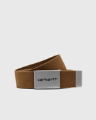 Carhartt Wip Clip Belt Chrome Brown - Mens - Keychains