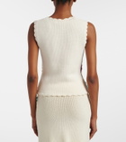 Chloé Crocheted cotton top