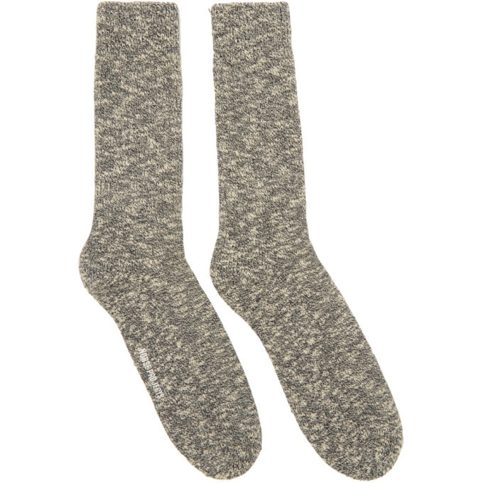 Photo: Norse Projects Navy and White Ebbe Socks
