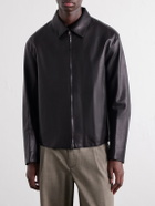 YOKE - Leather Jacket - Black