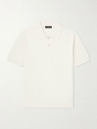 Slowear - Slim-Fit Cotton-Blend Terry Polo Shirt - Neutrals