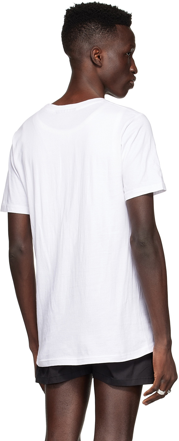 Tokyo James White Cotton T-Shirt