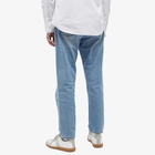 Valentino Men's Straight Leg Jean in Denim Blue