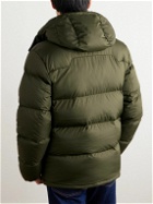 Polo Ralph Lauren - Logo-Embroidered Quilted Recycled-Ripstop Hooded Down Jacket - Green