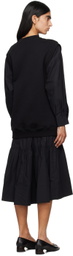 3.1 Phillip Lim Black Vest Combo Midi Dress