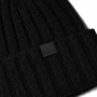 SOPHNET. Men's Cashmere Knitted Beanie in Black