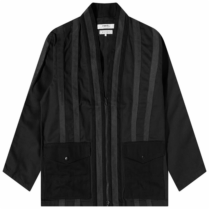 Photo: FDMTL Men's Tape Haori Jacket in Black