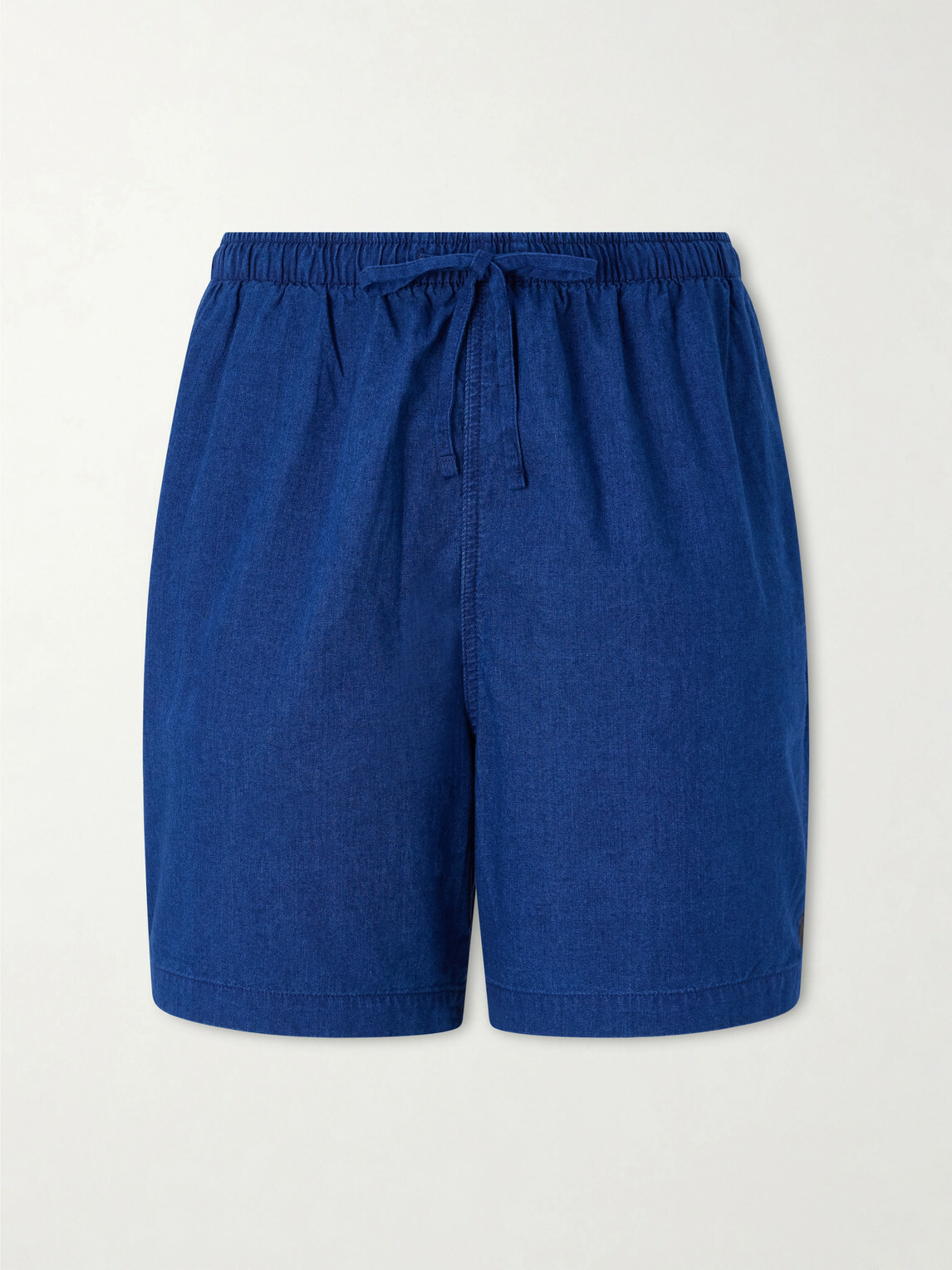 Polo Ralph Lauren - Wide-Leg Cotton-Woven Shorts - Blue
