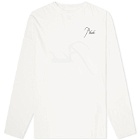Rhude Men's Long Sleeve Reverse T-Shirt in Vintage/White