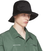 Undercover Black Twill Bucket Hat