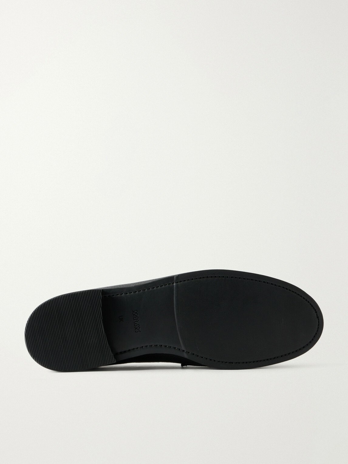 MORJAS - The Ivy Suede Penny Loafers - Black