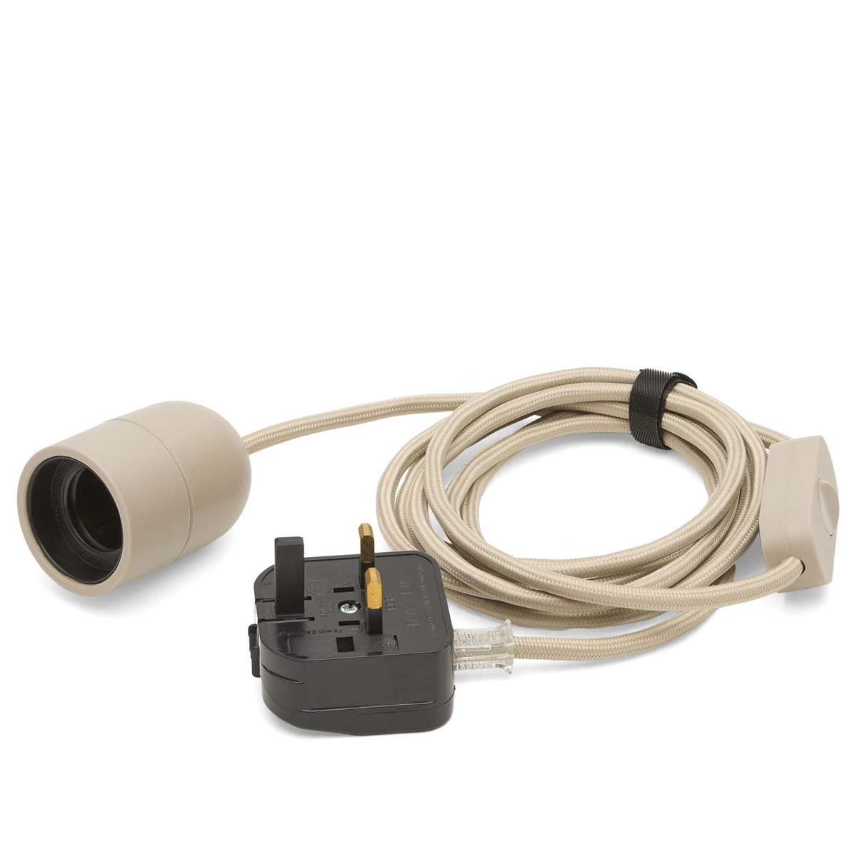 HAY Common Table Lamp Cord Set in Beton Grey 