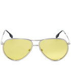 Burberry Eyewear Men's Burberry Scott Sunglasses in Yellow