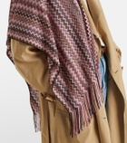 Missoni Zigzag fringed scarf