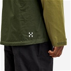 Haglöfs Men's Lark Gore-Tex Jacket in Olive Green/Seaweed Green