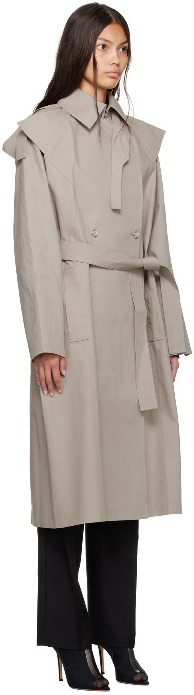 Boyarovskaya Beige NoWaste Trench Coat