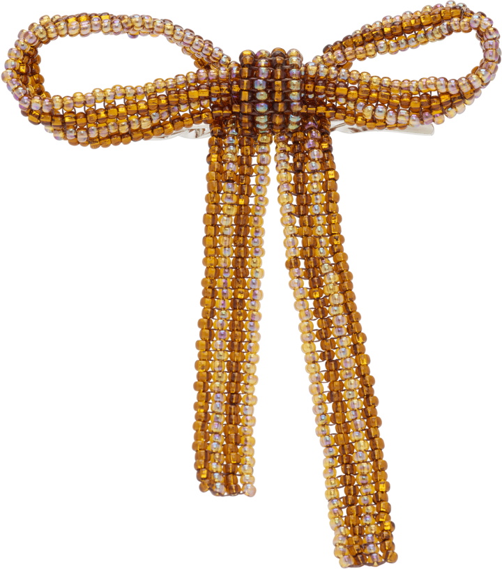 Photo: Pura Utz Orange Bow Hair Pin