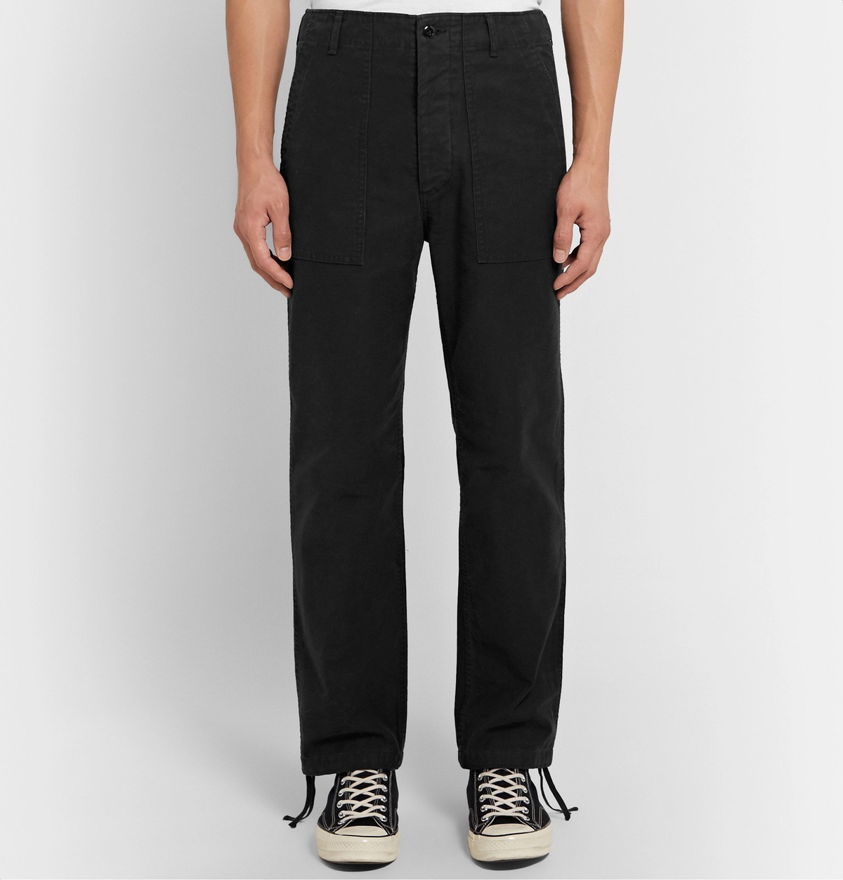 Wacko Maria - Blankline Johnny Cotton Trousers - Black Wacko Maria