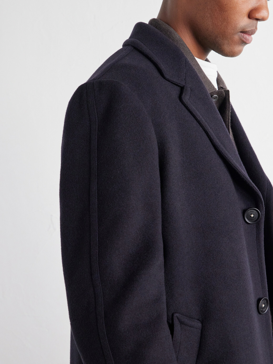 Massimo Alba - Mercury Cashmere Coat - Blue