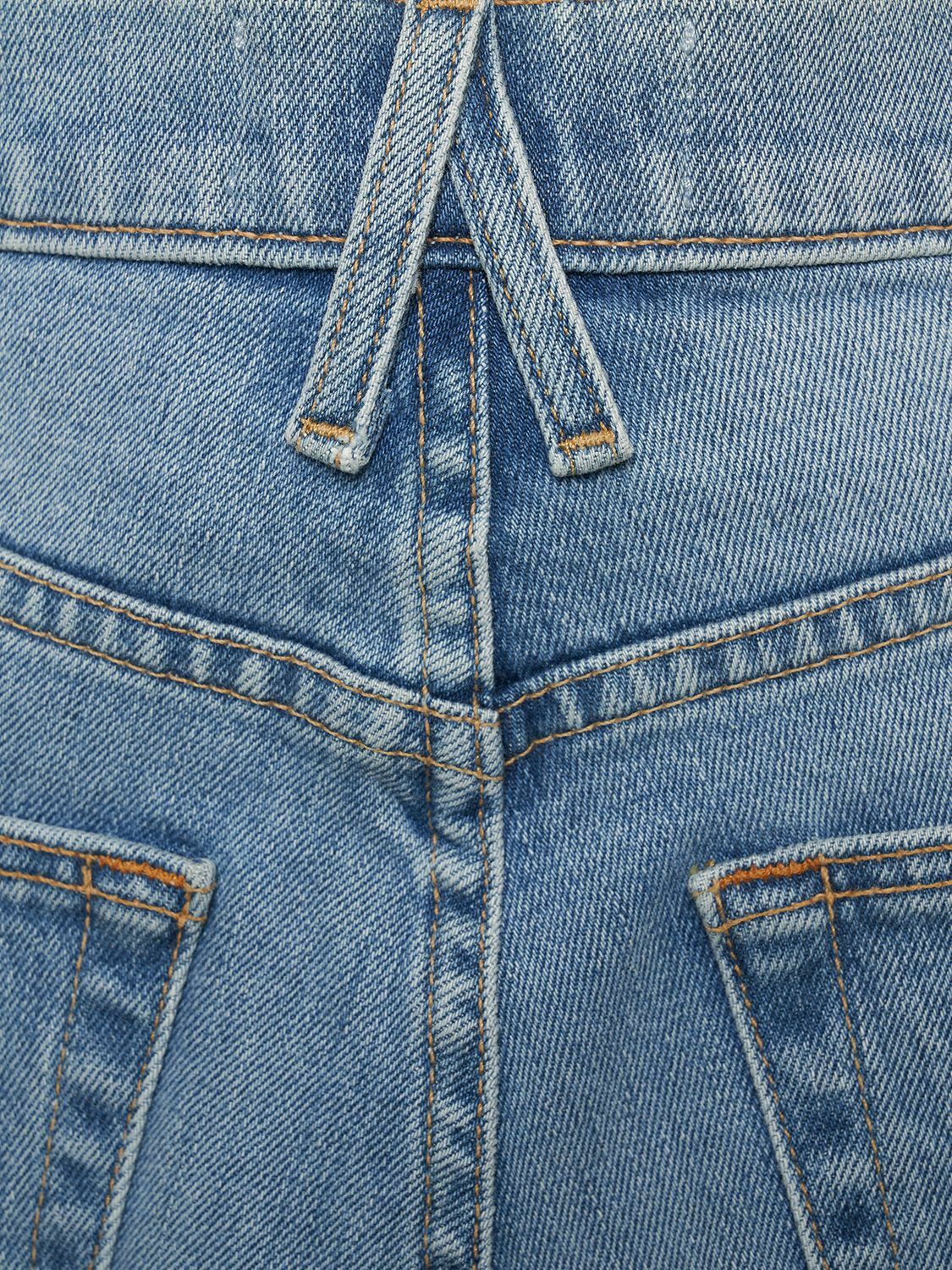 SLVRLAKE - London Crop Cotton Denim Jeans