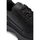 Prada Black Allaciate Sneakers