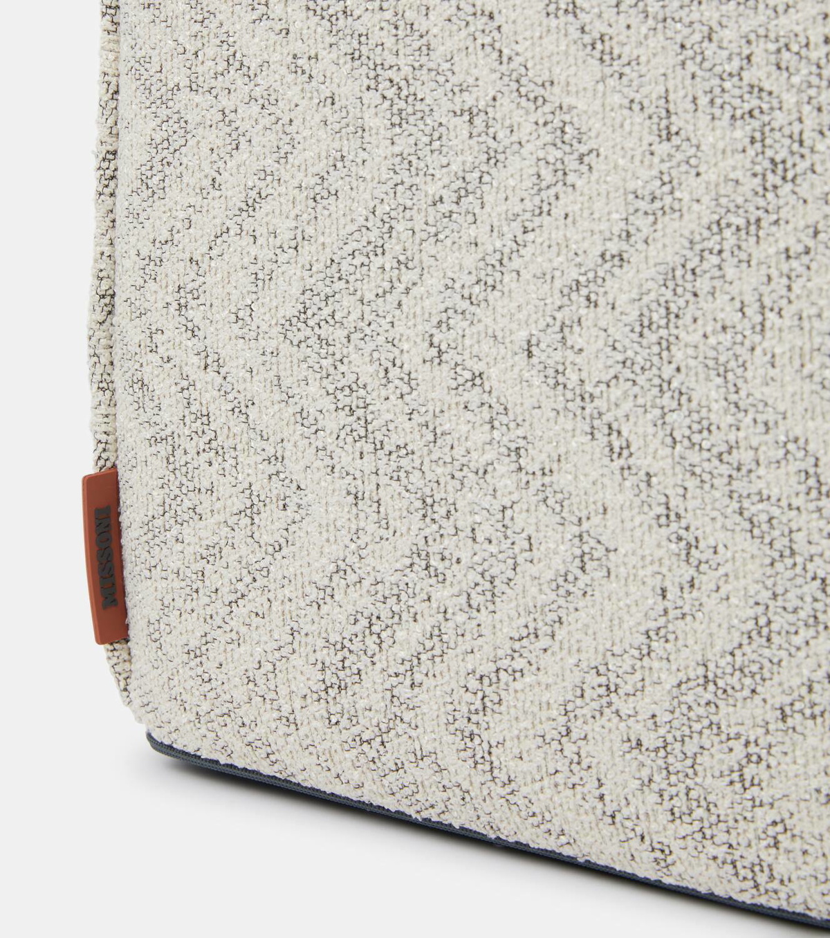 Missoni Columbia zigzag jacquard pouf