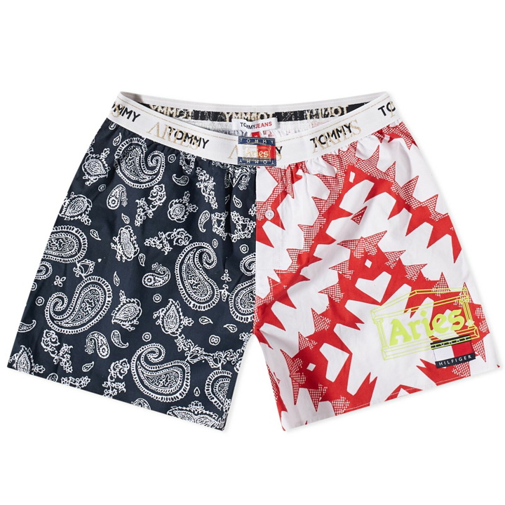 Photo: Tommy Jeans x Aries Woven Boxer in Bandana Clash Aop