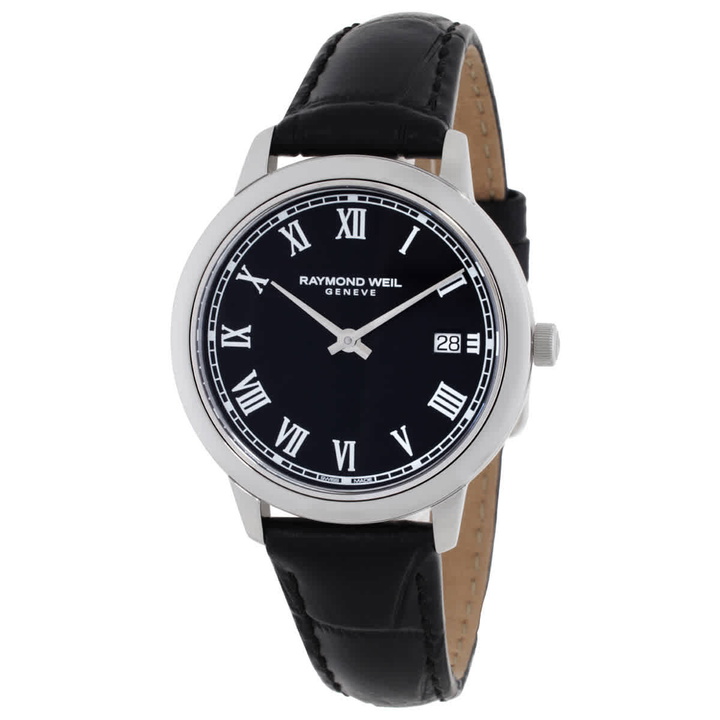 Photo: Raymond Weil Toccata Quartz Black Dial Ladies Watch 5385-STC-00200